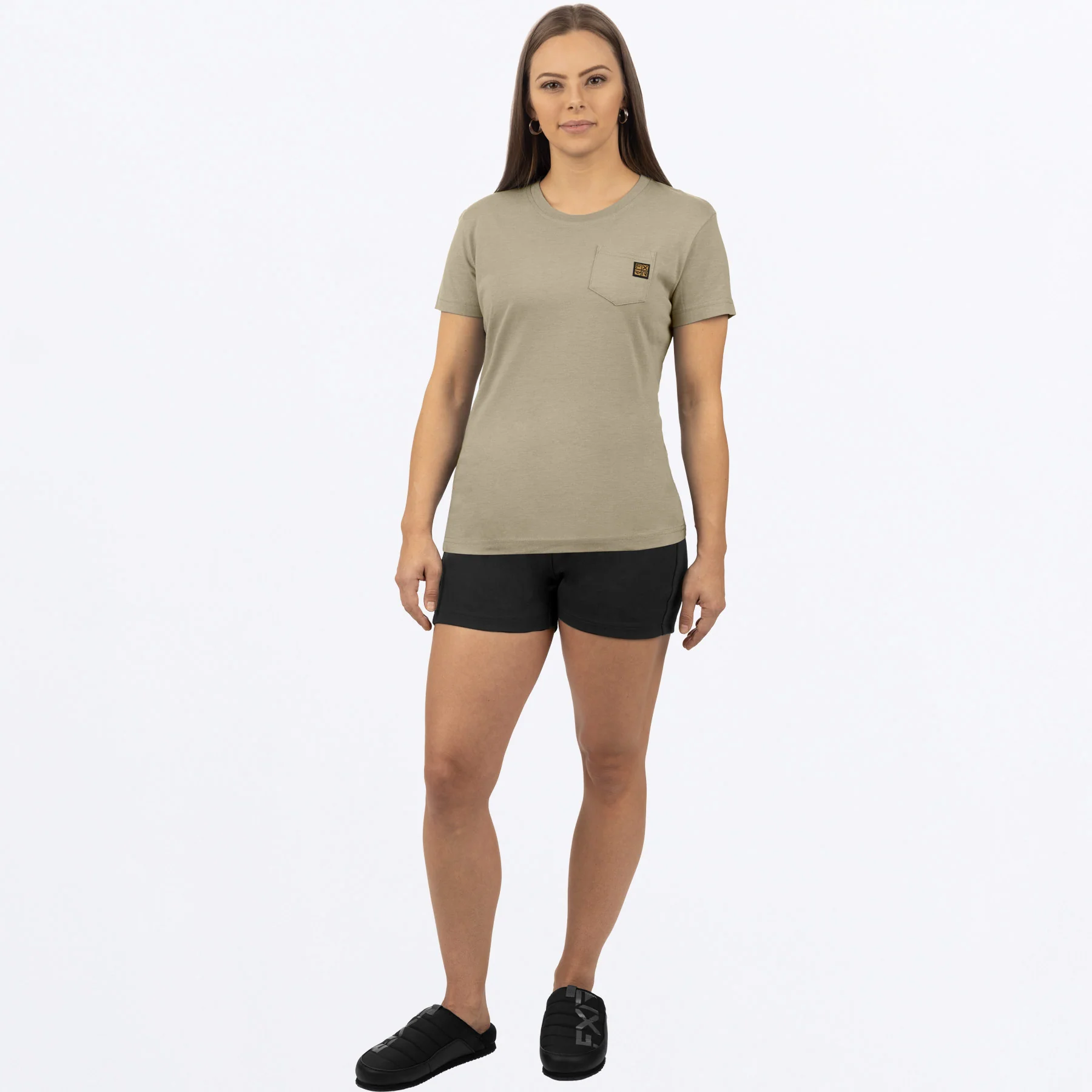 Women's Work Pocket Premium Boyfriend T-Shirt - Image 8