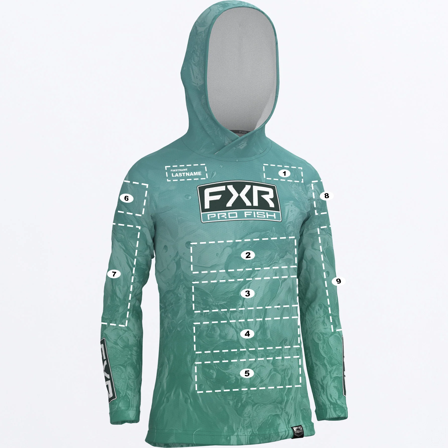 Youth Custom Derby UPF Pullover Hoodie - Image 3