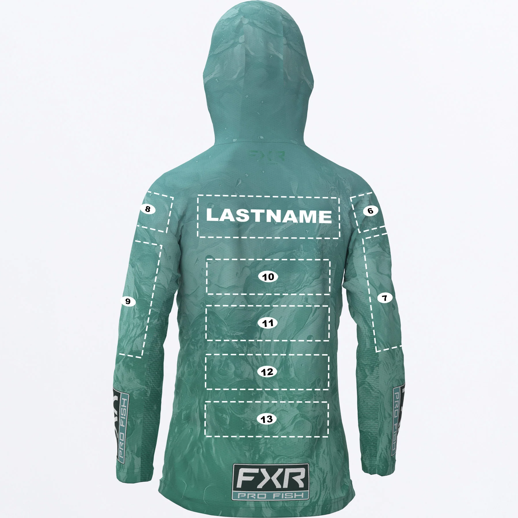 Youth Custom Derby UPF Pullover Hoodie - Image 4