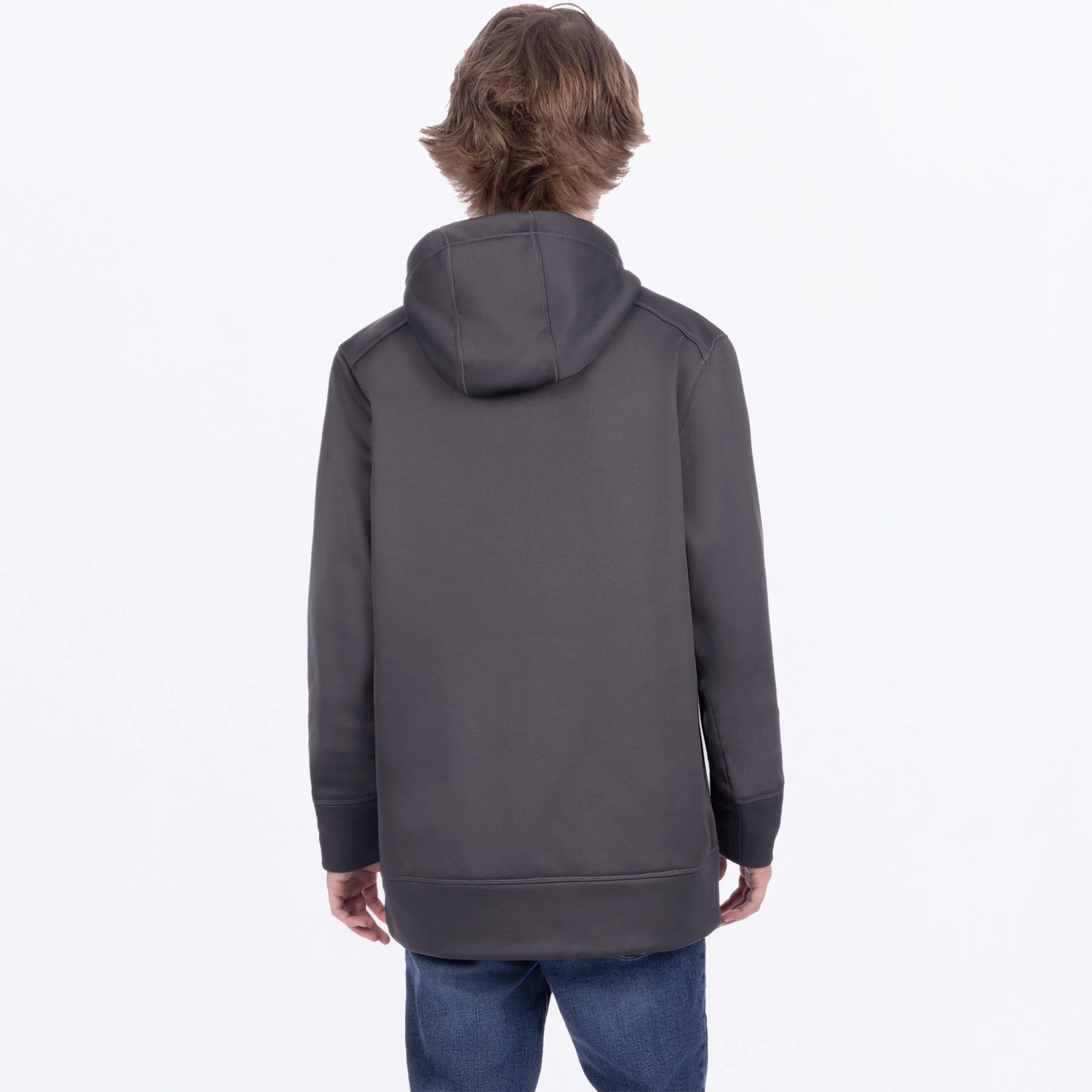 Youth Emblem Tech Pullover Hoodie - Image 3