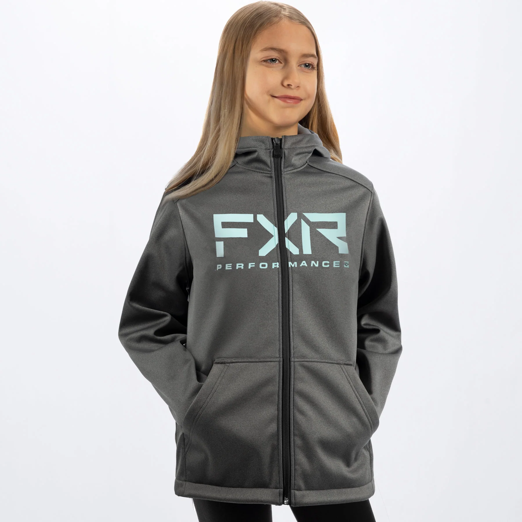 Youth Hydrogen Softshell Jacket - Image 8