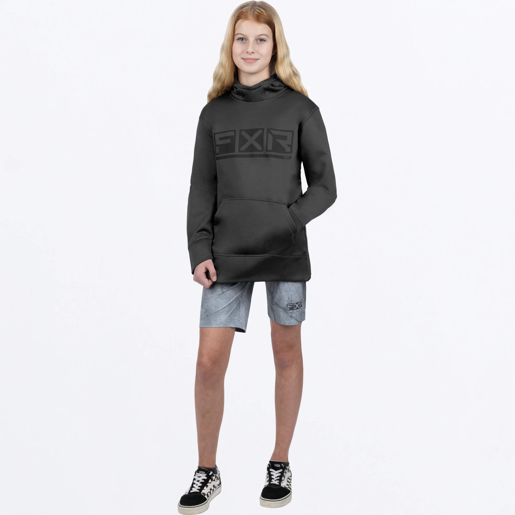 Youth Podium Tech Pullover Hoodie - Image 3