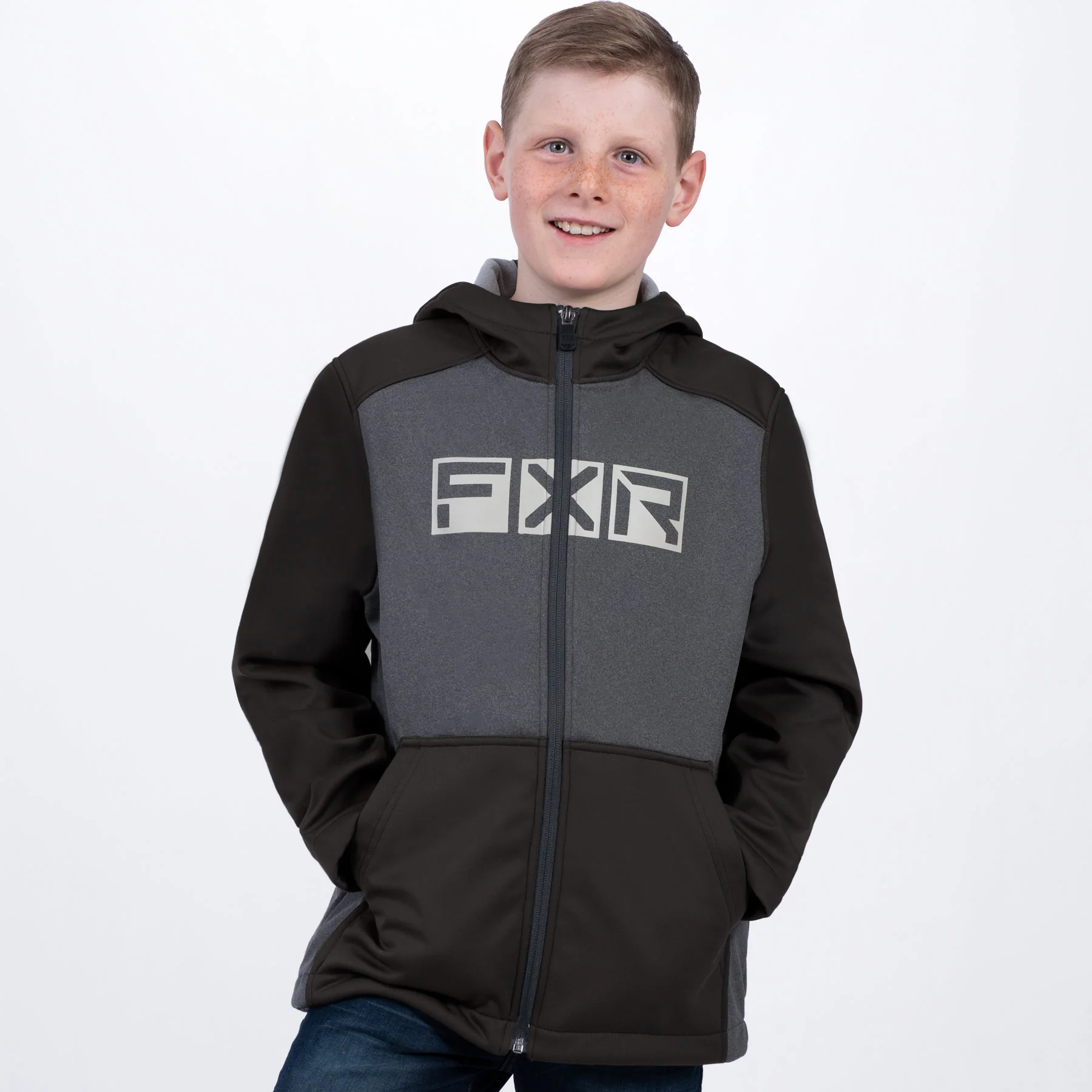 Youth Hydrogen Softshell Jacket - Image 3