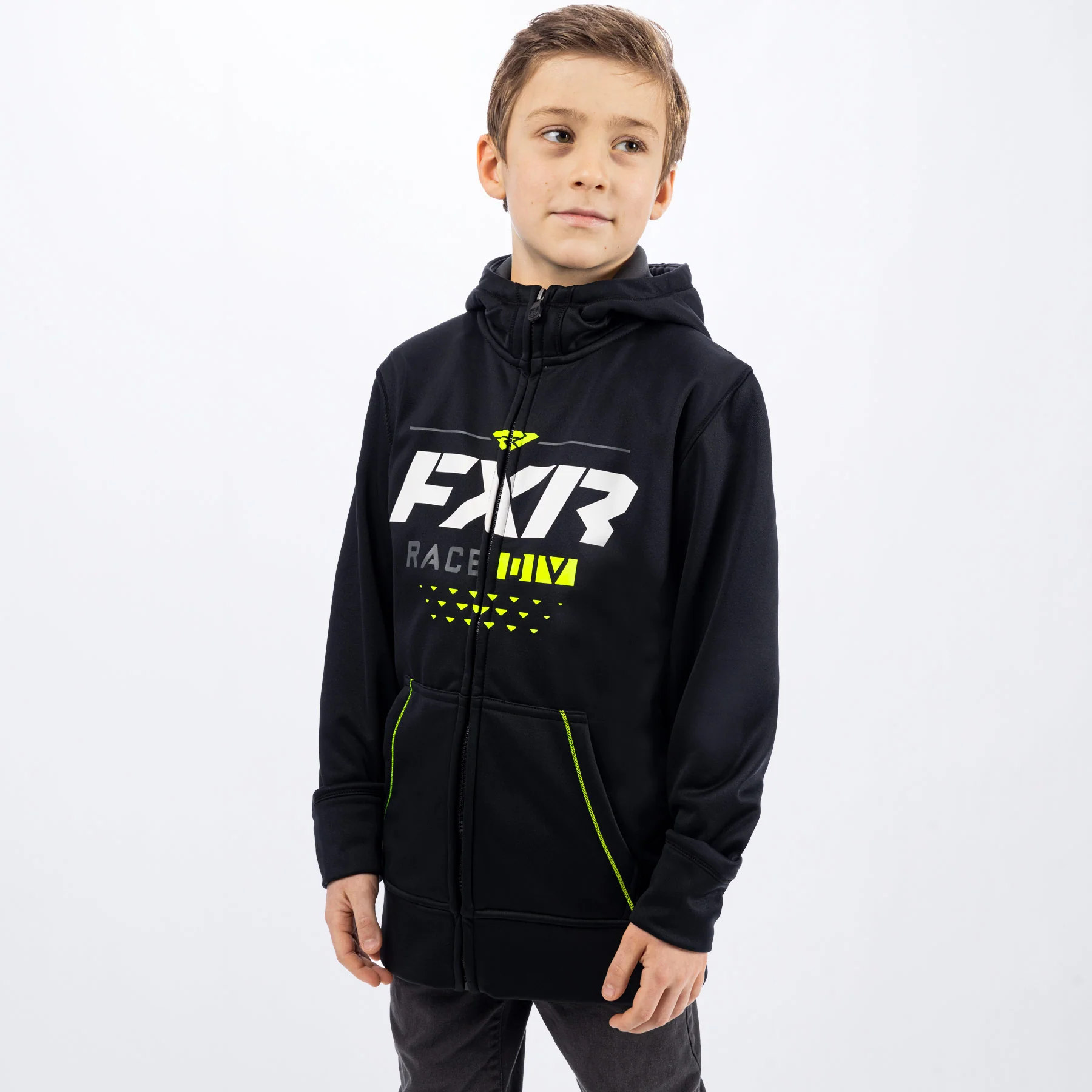 Youth Race Division Tech Hoodie - Image 2